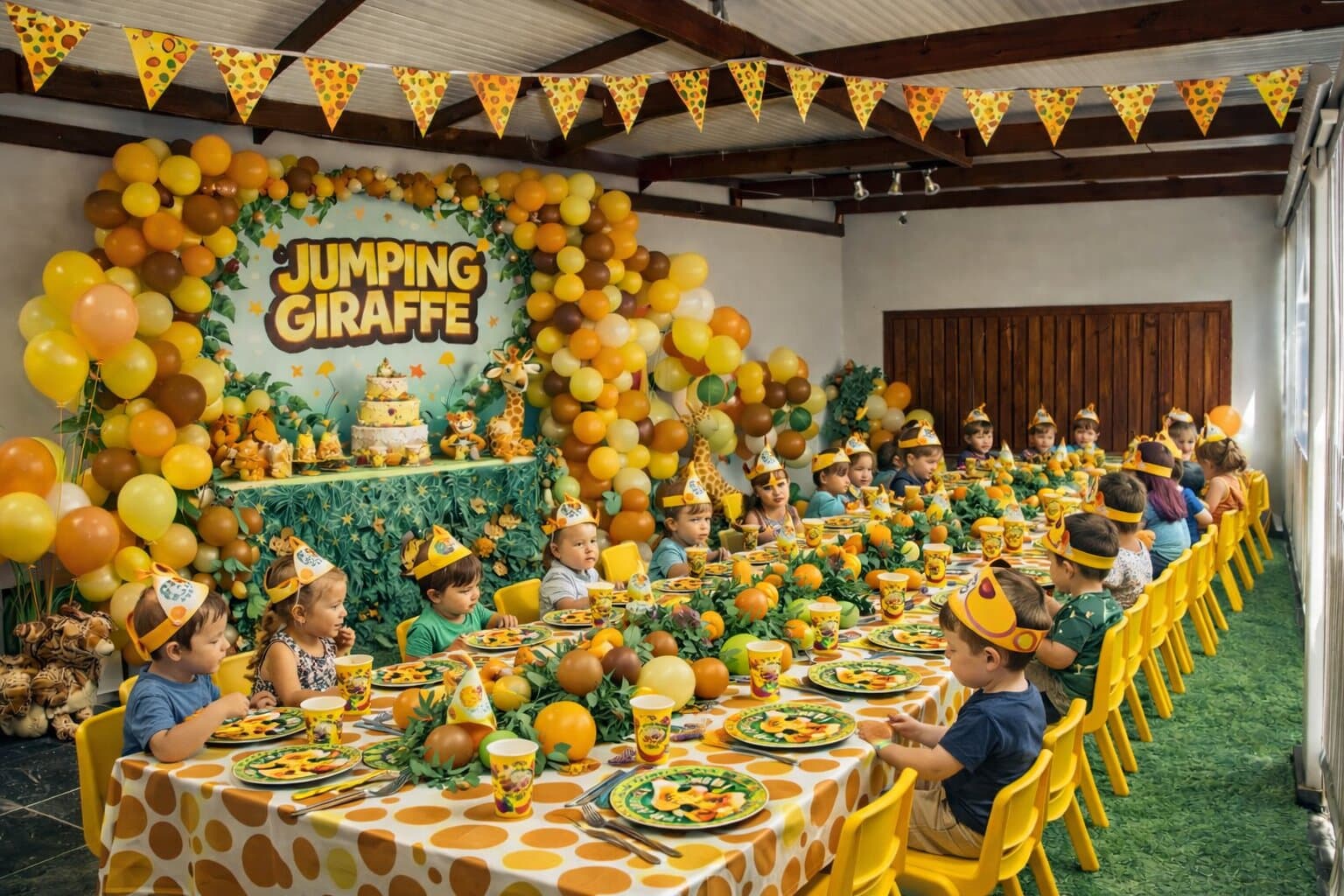 The Jumping Giraffe